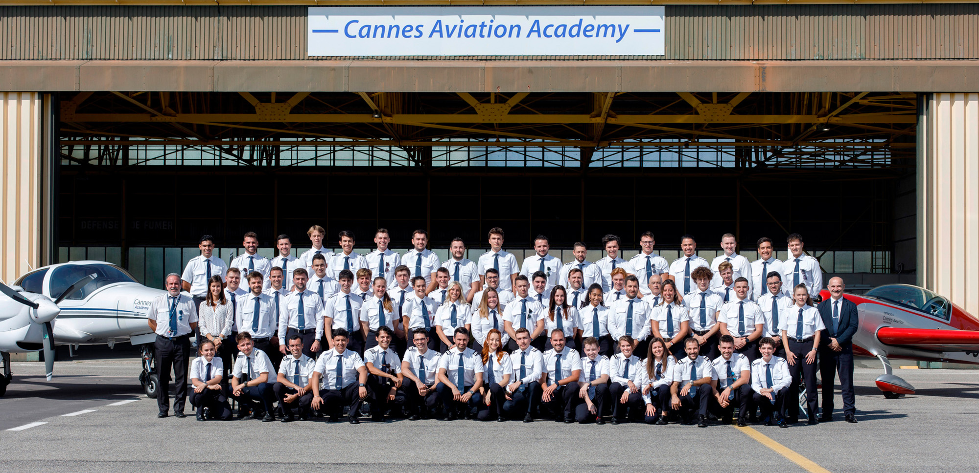 integrated ATP student pilots of Cannes Aviation