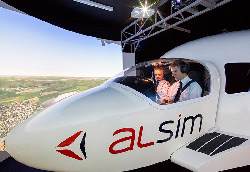 simulateur Alsim FNPT2 AL200 DA42 Cannes Aviation